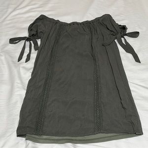 Off the Shoulder Mini Dress